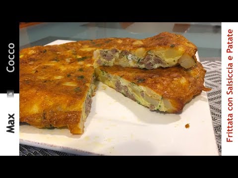 Video: Come Fare Una Frittata Di Verdure Con Patate E Salsiccia