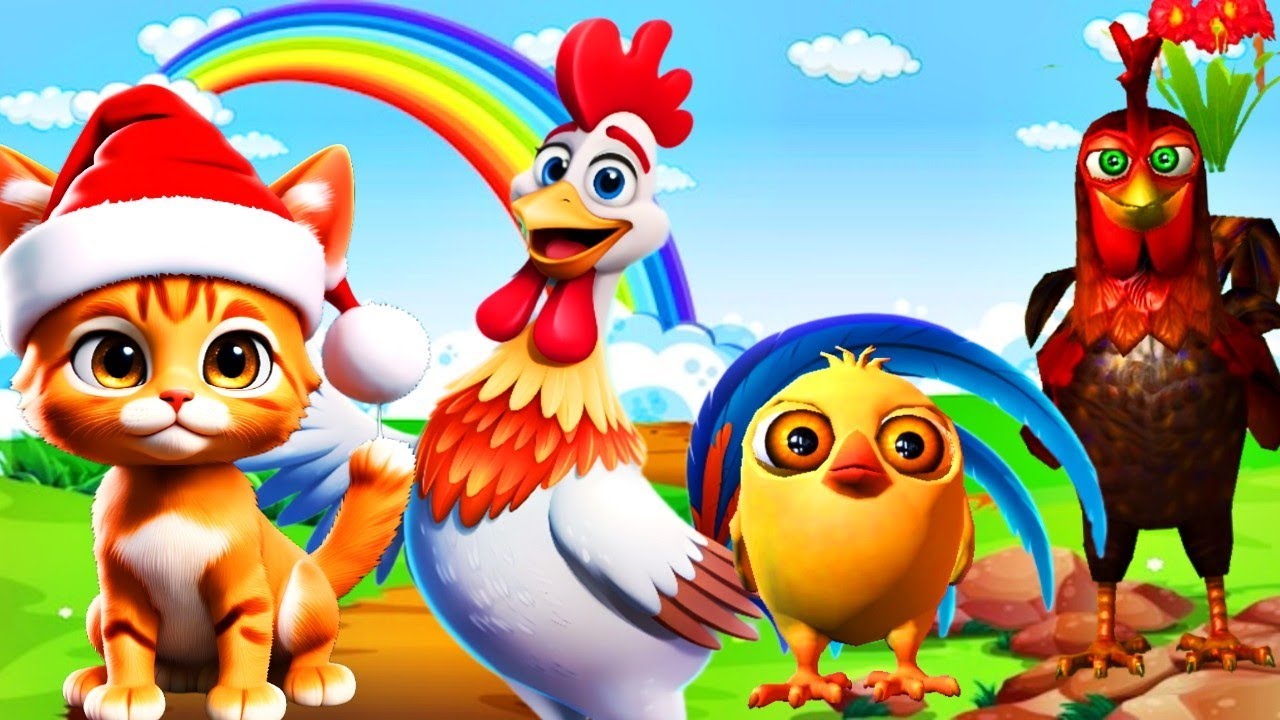 Pollito Pro El Pollito Pío 3D Mix-2024- Os Pollitos Dicen Pío Pío - La Granja De ...