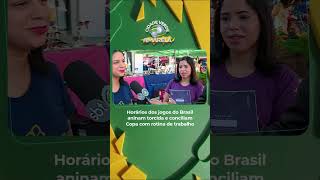 A contagem regressiva para a Copa do Mundo já movimenta os torcedores, que comemoraram os horários