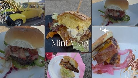 People Choice & Judge Choice 2025 Burger Battle & Car Show | Unlimited Burger Samples Vote The Best