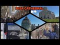 The Pisa Cathedral -The dome of the cathedral/Cattedrale di Pisa and  souvenir shopping