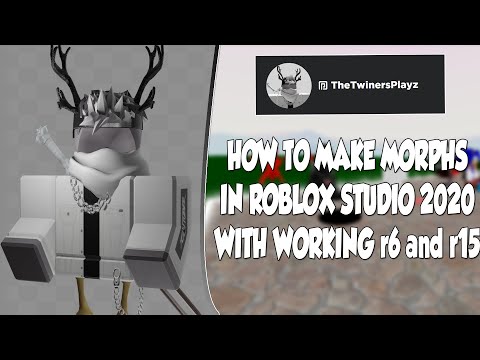 How To Make Morphs In Roblox Studio 2020 R6 R15 Working Youtube - how to make morphs on roblox