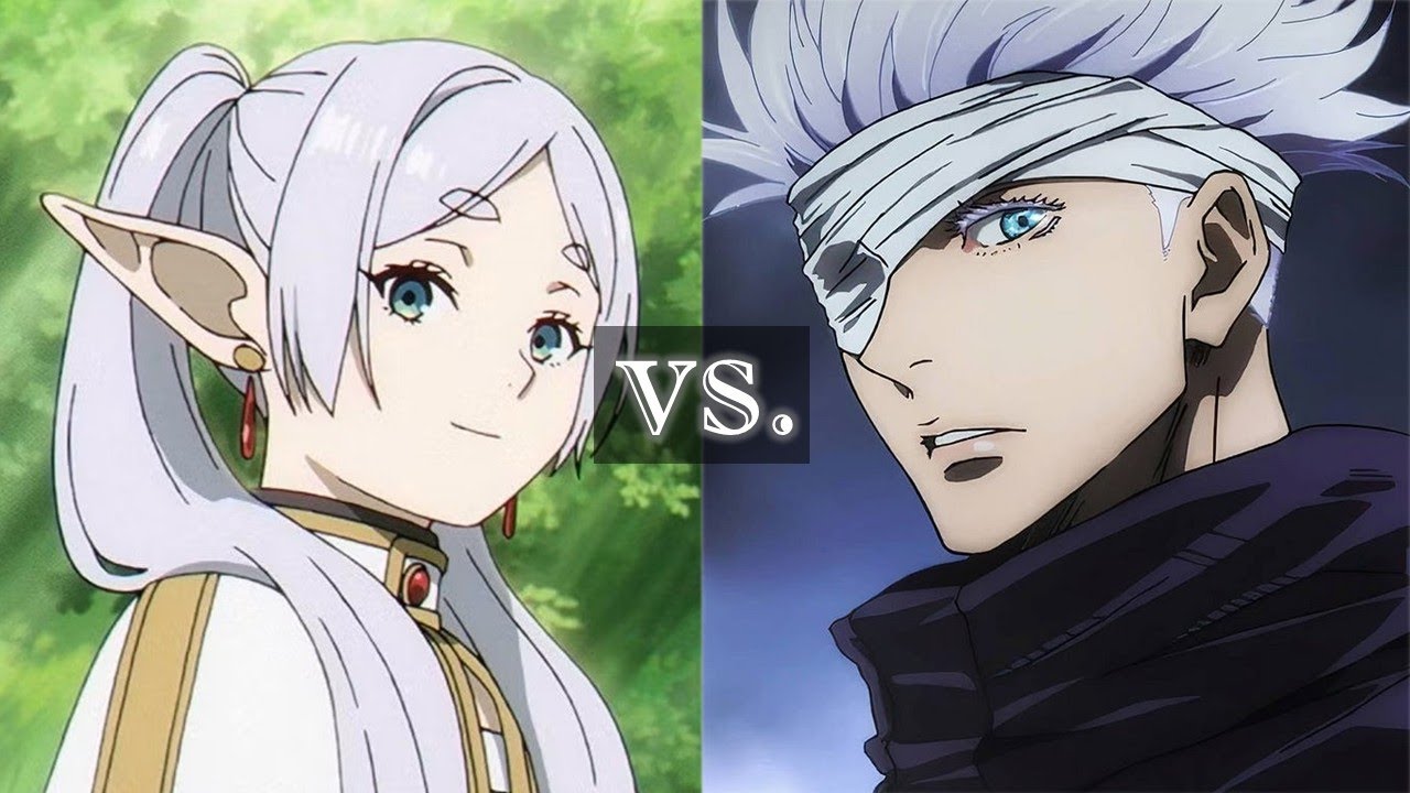 Frieren vs. Gojo: How to Write a Unruly Powerhouse Archetype (spoiler warning)