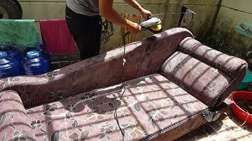 Cách giặt ghế sofa