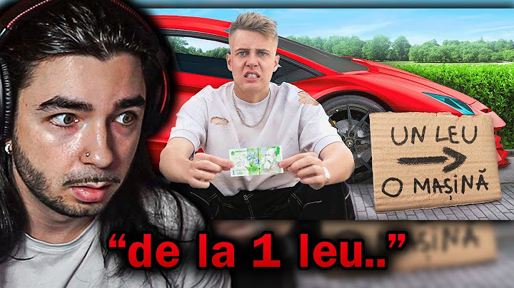 TheRealRed reactioneaza la Gami Transform 1 Leu Intr-o Masina