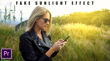 Premiere Pro Tutorial: How to Add Fake Sunlight Effect (Quick Tutorial) | Hindi