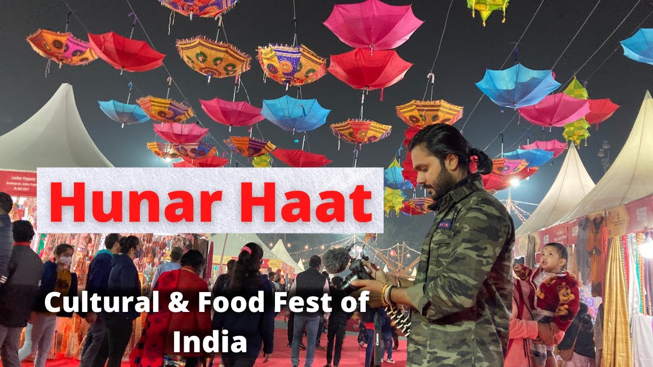 Hunar Haat Delhi 2021 | India's Cultural and Food Fest | Initiative of Atmanirbhar Bharat | Vlog 29
