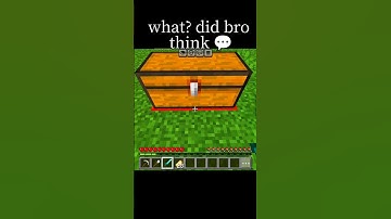 What Did Bro Think?! 😂💀 | Funniest Minecraft Moment 2025 | #Shorts
