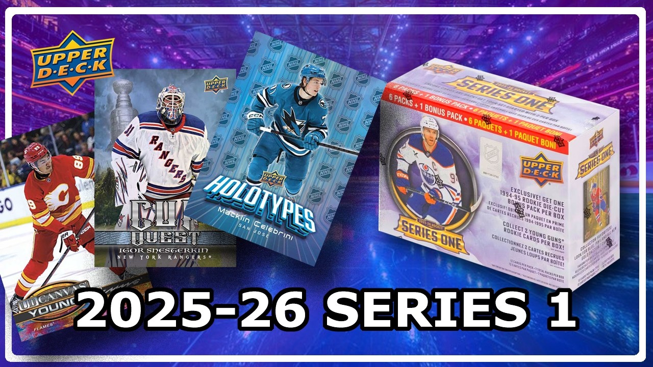 2025-26 Upper Deck Series 1 Mega Box Rip | Rookie Bonus Pack 
