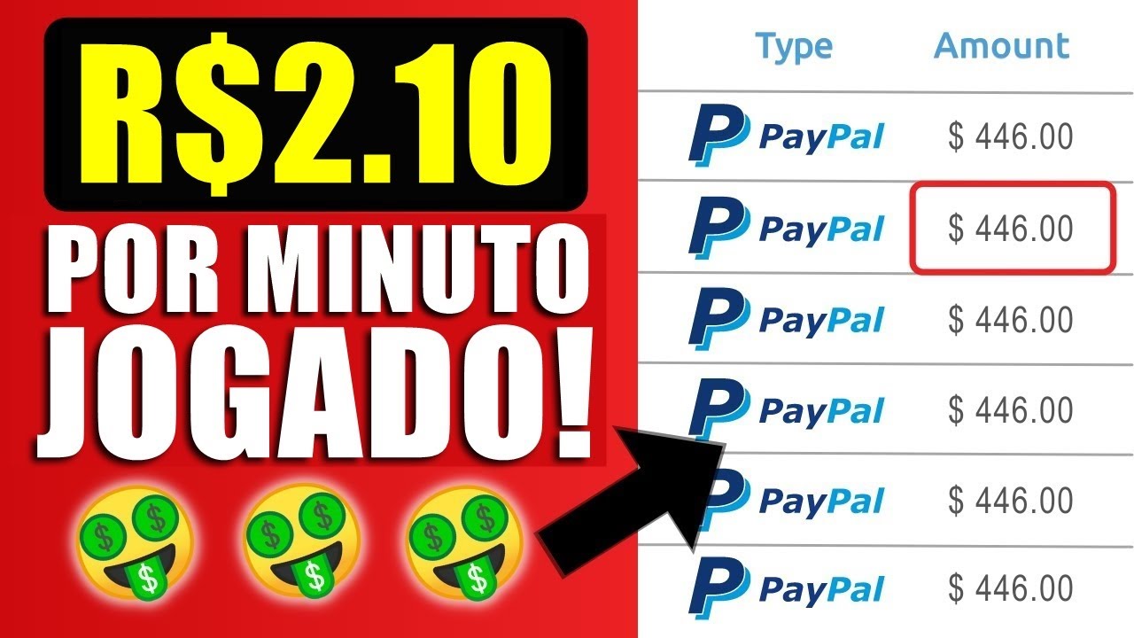 [VAZEI] Novo Jogo que Paga DINHEIRO DE VERDADE no PayPal (R$2,10 por minuto) GANHAR DINHEIRO ONLINE