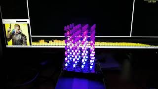 Marcin Przybylowicz - V / LED Cube music visualization