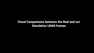 LiDAR simulation