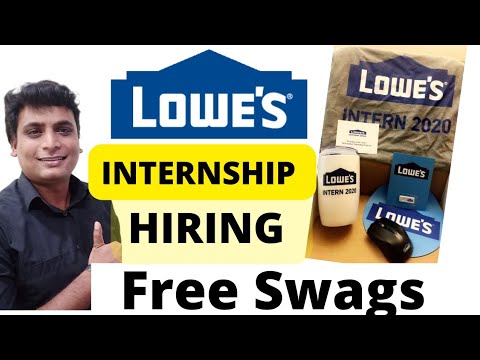 Lowe's India Hiring Free Swags Internship And Full Time job | Off Campus 2023 Batch | Software Jobs
