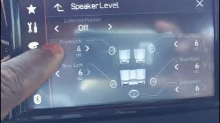 How to adjust PIONEER AVH-120B to optimize and maximize your audio sound system