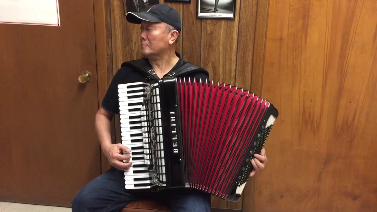 A song played on the accordion - YouTube