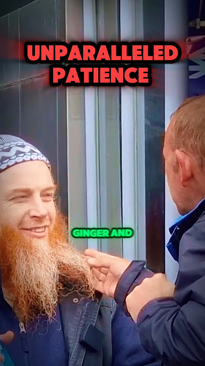 Muslim brothrr showed so muxh patience, may Allah reward him #muslim #islam #dawah #religion