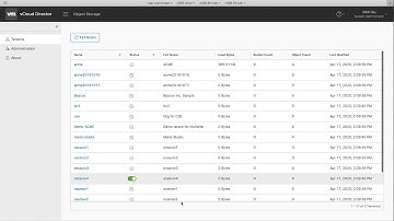 Upgrade and Dell ECS Support in VMware Cloud Director Object Storage Extension v1.5