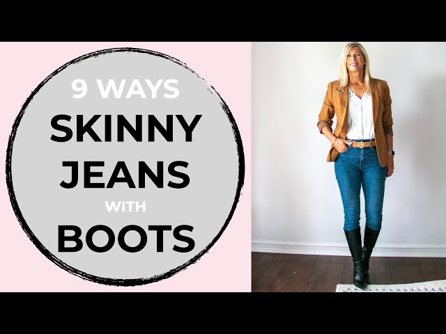 Skinny Jeans Over 40  How to Style Skinny Jeans