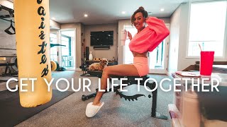 Getting My Life Together | Healthy Habit Tracking, Workout Plan, Meal Prep