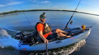 Jonny Boats Bass 100 - Installing Suzuki 2.5 HP Outboard Motor KIT and on water Test