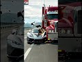TRUCK vs SUPERCAR PHYSICS #beamngdrive #dashcam #car #truck #4k