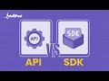 Api vs sdk  difference between api and sdk  api vs sdk tutorial  intellipaat