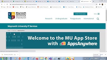 How to launch/download EndNote x9 Desktop from Apps Anywhere