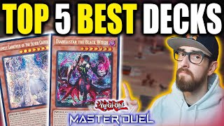 TOP 5 BEST DECKS IN MASTER DUEL (2024 APRIL)