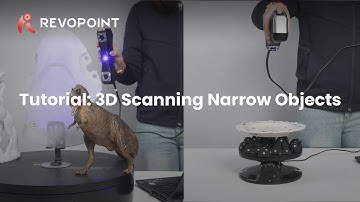 Revopoint MetroX 3D Scanner Tutorial: How to 3D Scan Narrow Objects