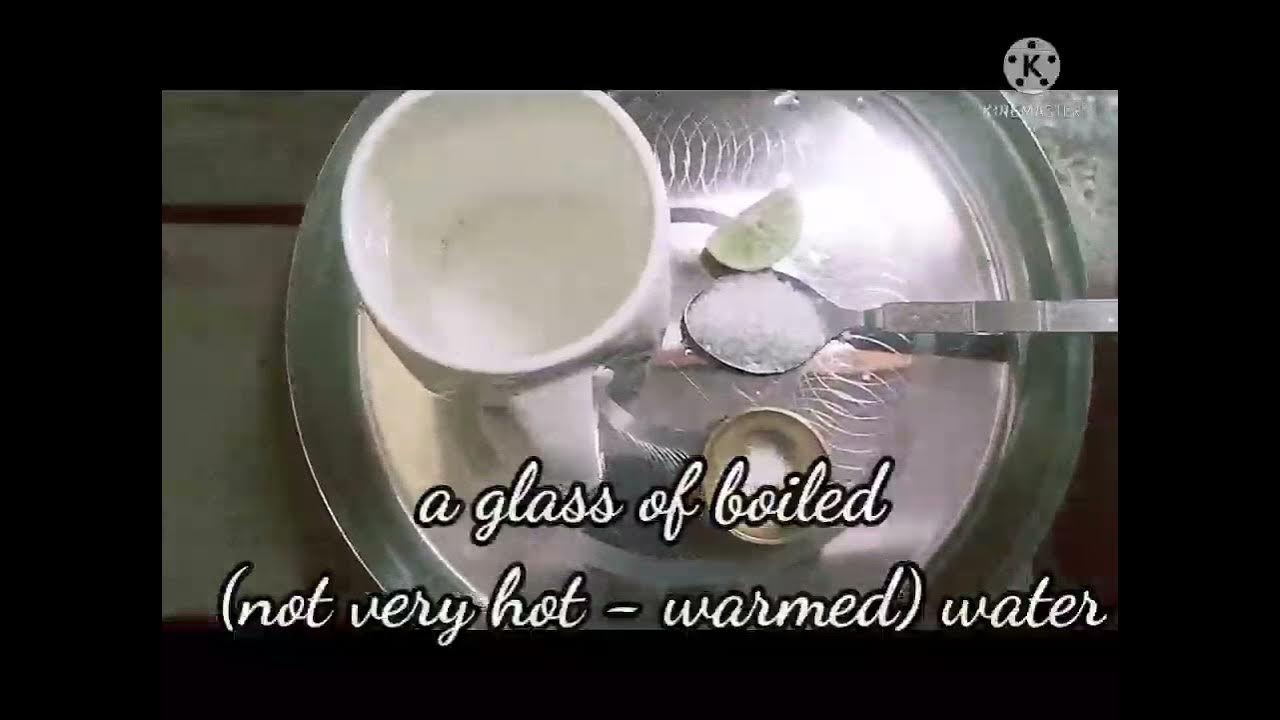 how to make ORS solution at home YouTube