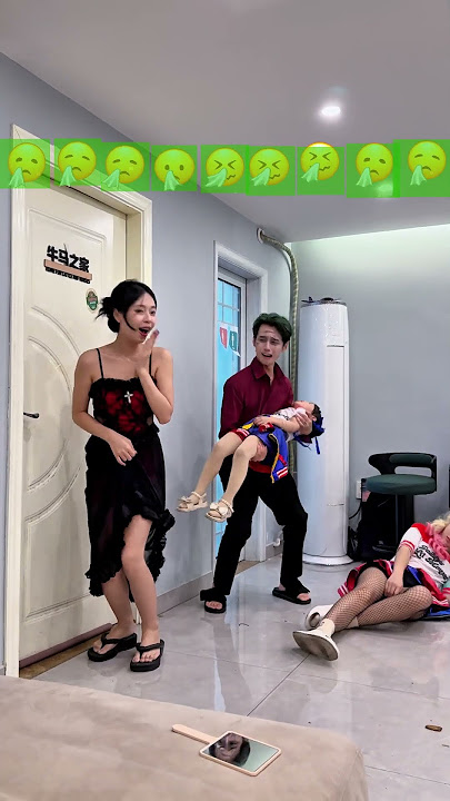 The joker's family is stunned by fart!#joker  #shorts