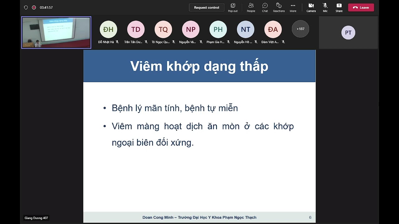 Điều Trị Nội - Điều trị Viêm khớp dạng thấp - 12/10/2022