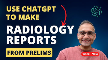 Use ChatGPT to convert preliminary radiology reports into drafts of final reports