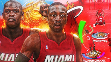 LEGEND SHAQ CENTER BUILD & DWYANE WADE are UNSTOPPABLE on NBA 2K20