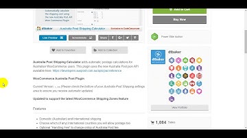 WooCommerce Australia Post Shipping Calculator by dtbaker
