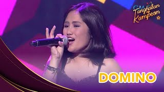 Kissesmae Arandia is feeling sexy and free with her 'Domino' performance! | Tanghalan ng Kampeon