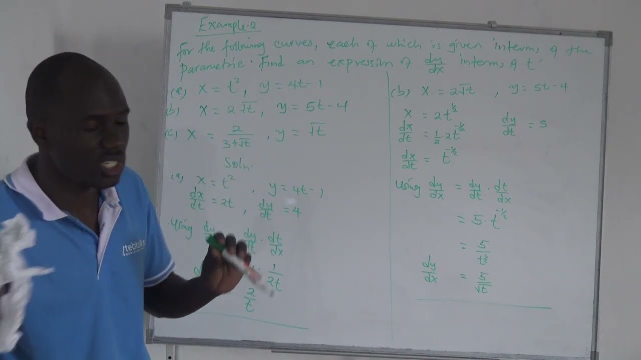 DIFFERENTIATIONS OF PARAMETRIC FUNCTIONS