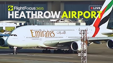 Heathrow Airport Live - Tuesday 18th November 2025