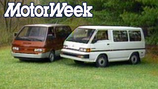 1987 Nissan Van GXE & Mitsubishi Wagon LS | Retro Review