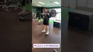 Jack LAX power cleans