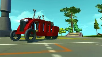 Scrap Mechanic Byk - real engine lightweight vehicle