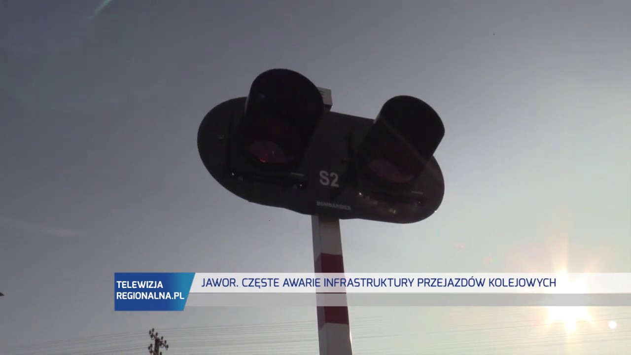 JAWOR. Częste awarie infrastruktury przejazdów kolejowych