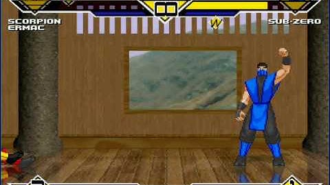 MUGEN Scorpion and Ermac vs Sub Zero