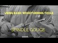 Using basic woodturning tools/ spindle gouge