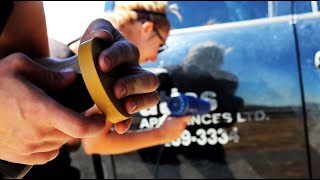 How to remove SUN BAKED decals