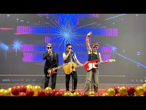 重庆Beyond乐队《不在犹豫》，公司年会员工表演节目，民间史诗级炸裂现场，大家觉得翻唱怎么样#《不在犹豫》—Beyond