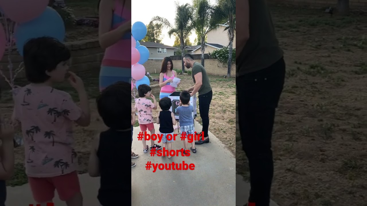 Gender reveal for third pregnancy 🤰🥰🙈