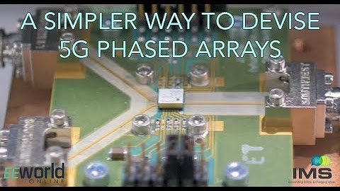 A simpler way to devise 5G phased arrays