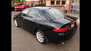 2008 Acura TSX Sedan - Only 163,000 Miles!, Black with Black Leather, New Tires, Brakes, and More!