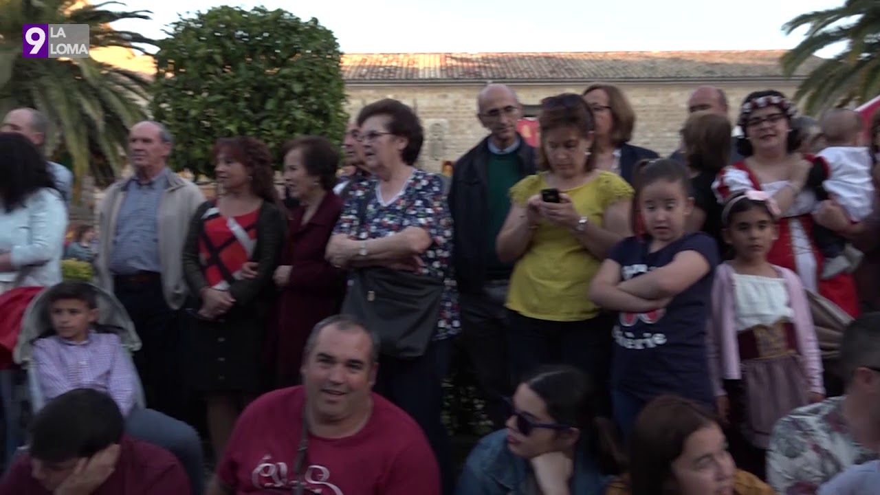 Fiestas del Medievo de Sabiote 2019 · Procesión de candelas de la Virgen de la Estrella